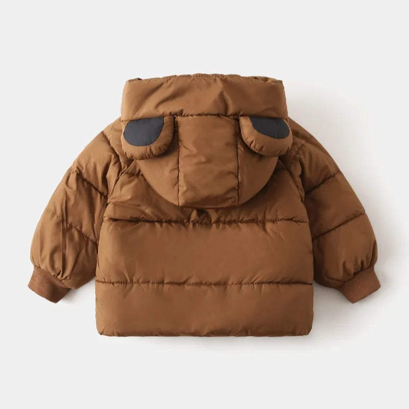 Bear-Ear Padded Jacket – Warm, Durable & Adorably Practical