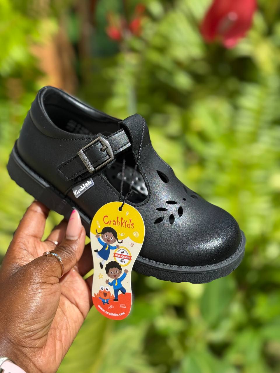 Crabkids Girls Matte School Shoes – 617610
