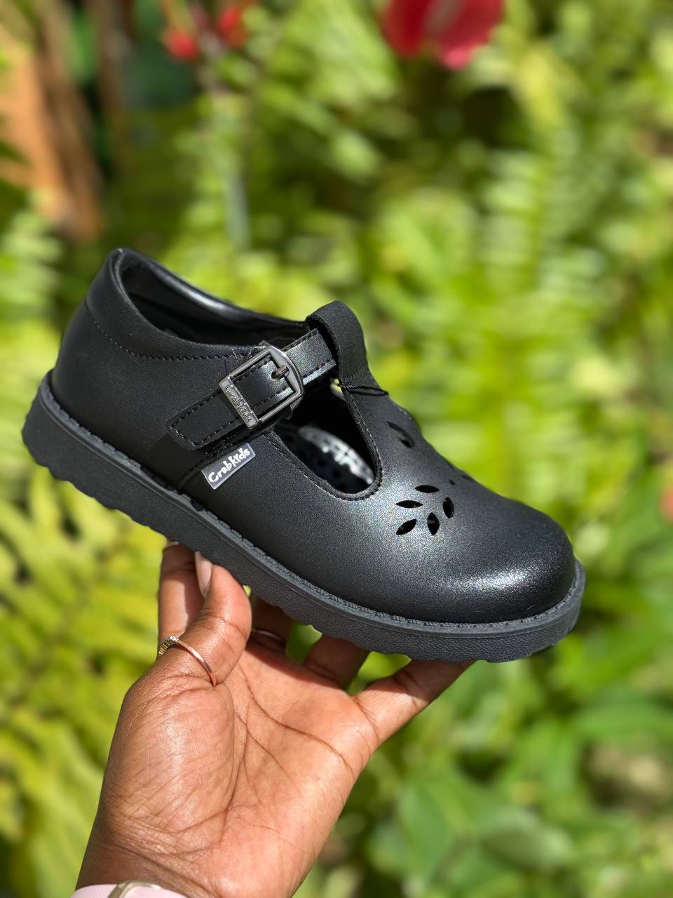 Crabkids Girls Matte School Shoes – 617610