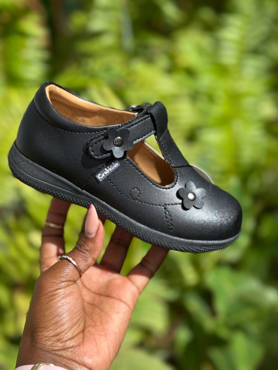 Crabkids Girls Matte School Shoes - 643404