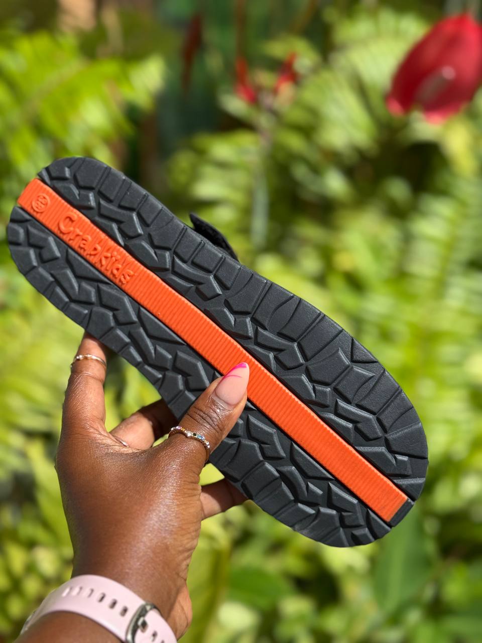 Crabkids Girls Wetlook School Shoes - P643201
