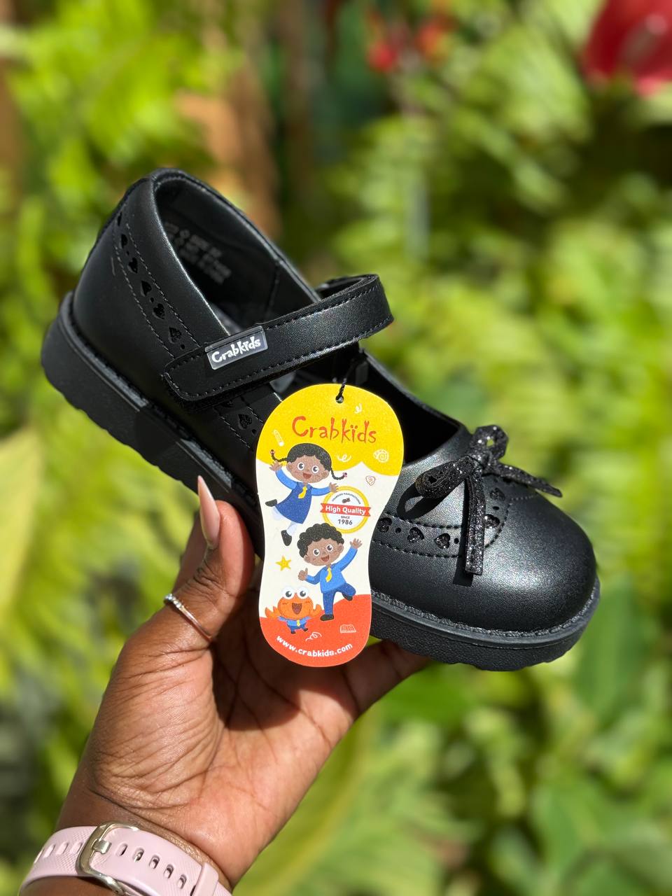 Crabkids Girls Matte School Shoes - 617456