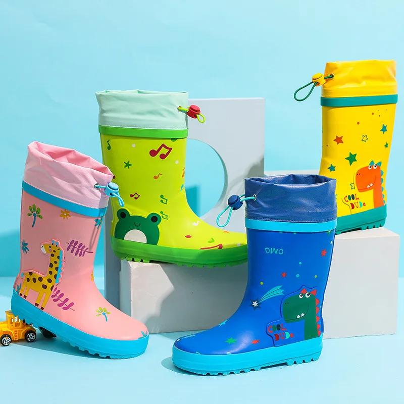Multi-Colored Quality Kids Rainboots