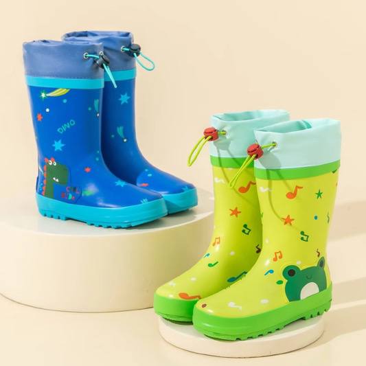 Multi-Colored Quality Kids Rainboots