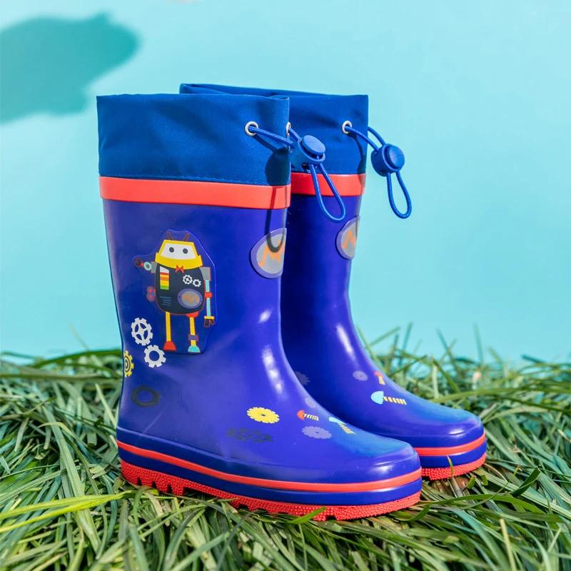 Multi-Colored Quality Kids Rainboots