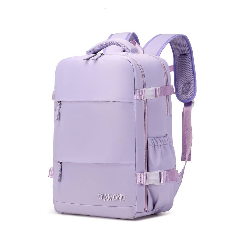 Minimalist Diamond Backpack, Stylish Waterproof Laptop & Travel Bag