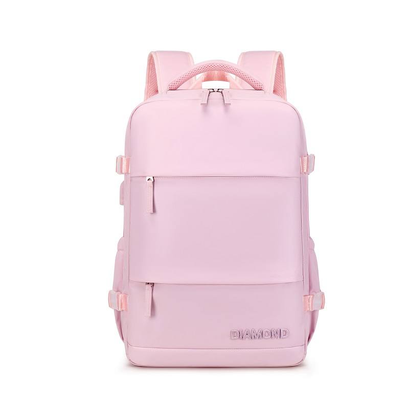 Minimalist Diamond Backpack, Stylish Waterproof Laptop & Travel Bag