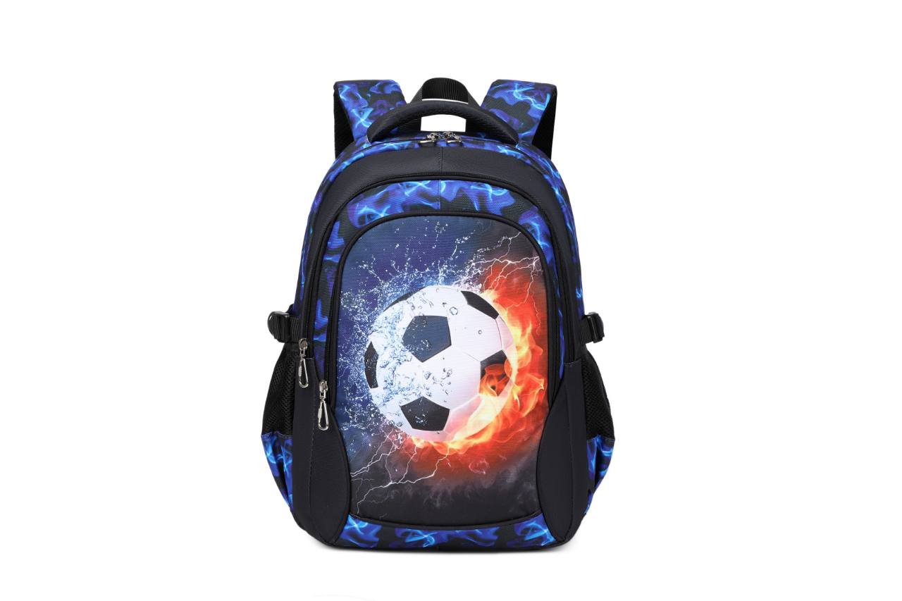 Classic 3 in 1 Backpack for Boys - Soccer Design