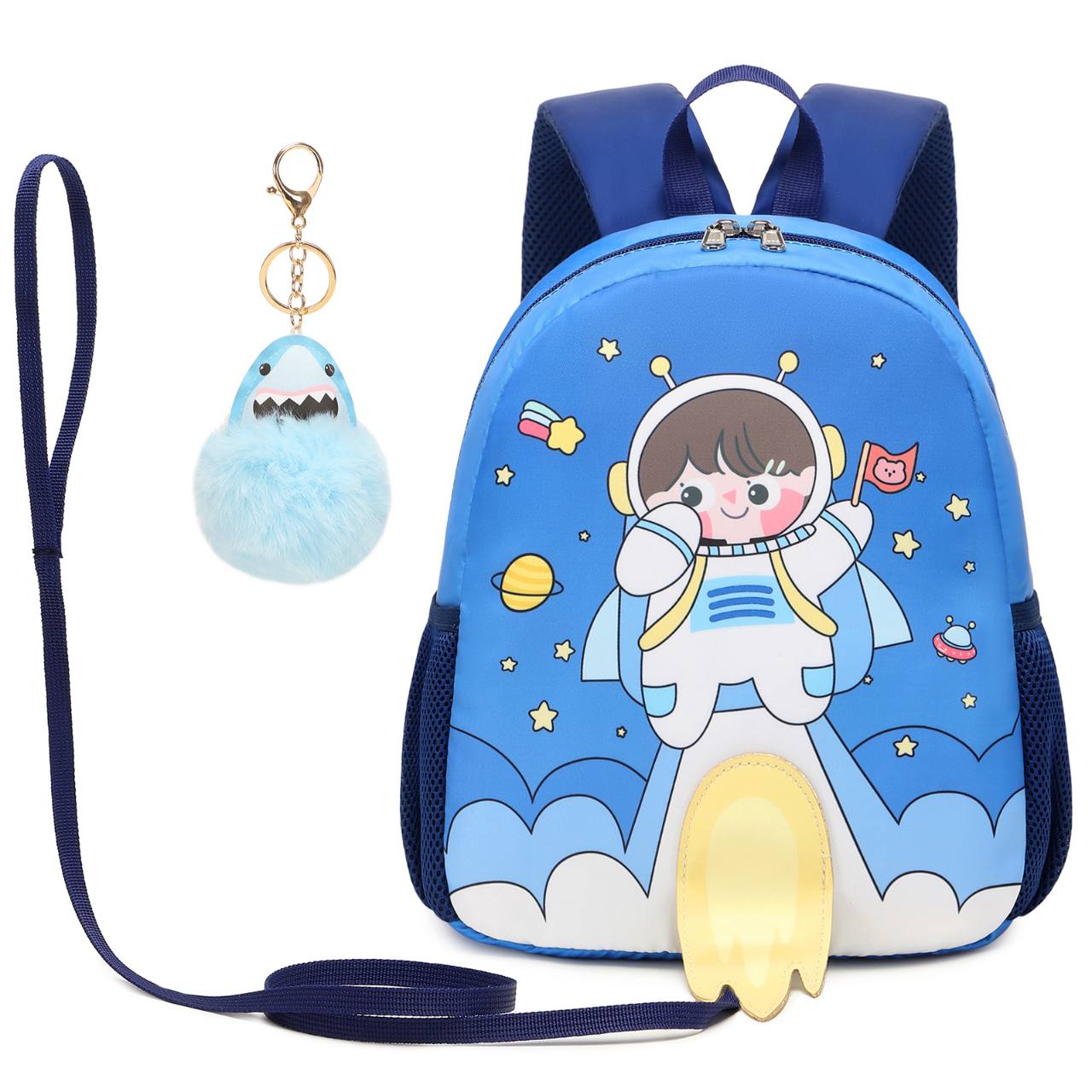 Quality Toddler Cartoon Backpack with Safety Strap