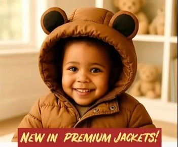 Bear-Ear Padded Jacket – Warm, Durable & Adorably Practical