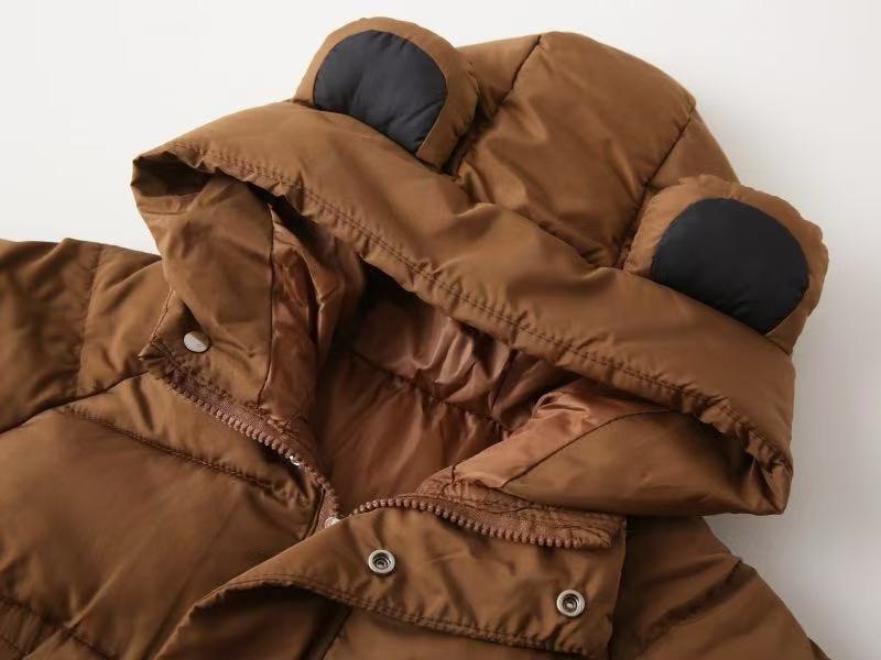 Bear-Ear Padded Jacket – Warm, Durable & Adorably Practical