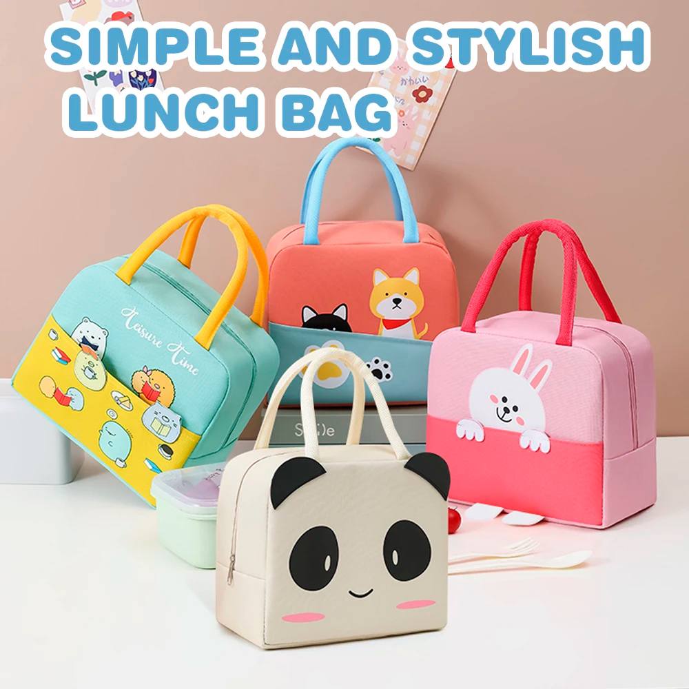 Kids Tote Lunch Bag
