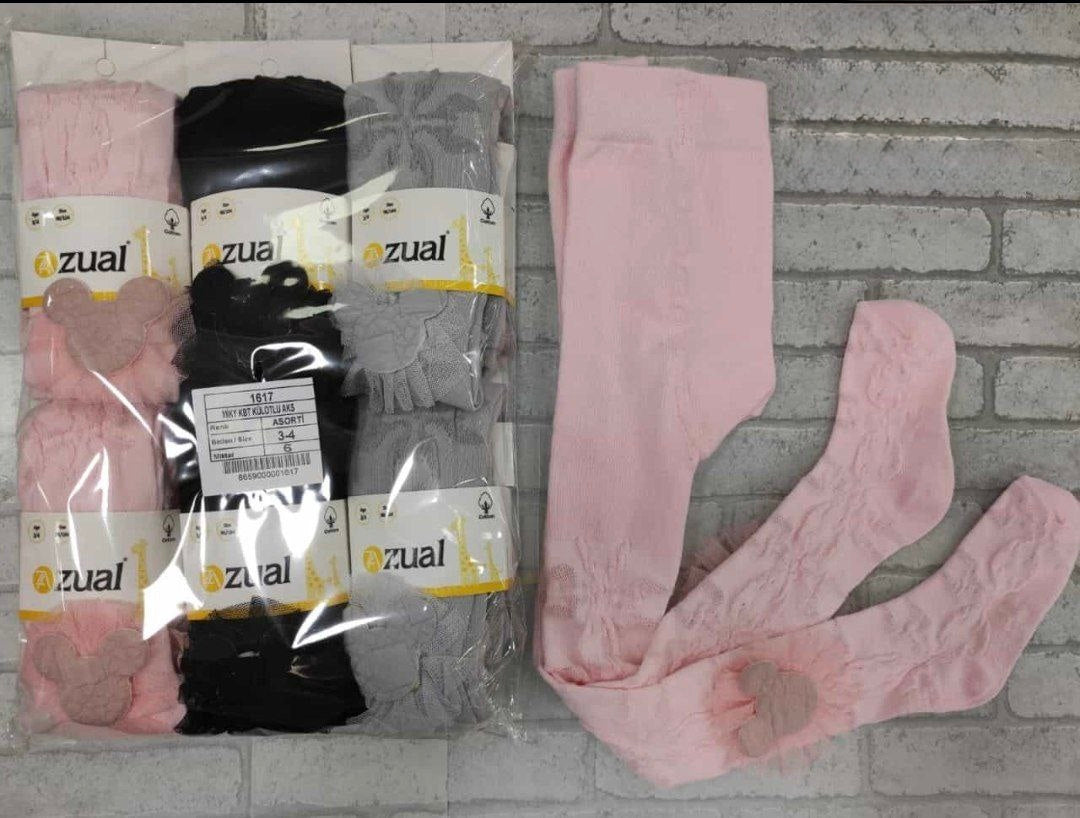 Pattern Ribbon Stockings