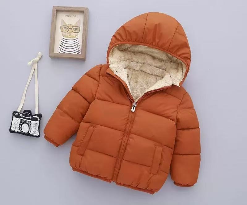 Warm Fleeced Kids Jackets