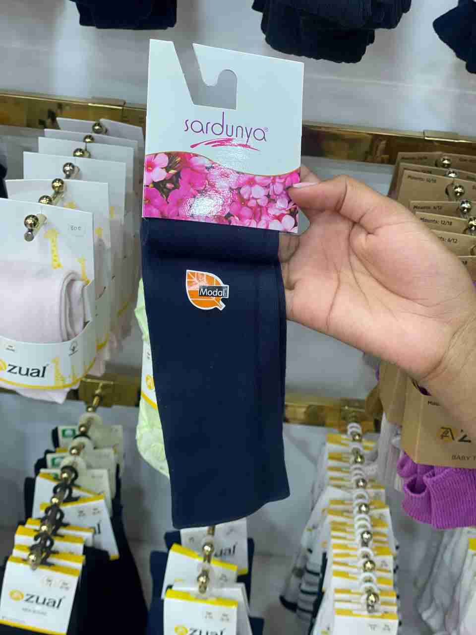 Sardunya Long School Socks