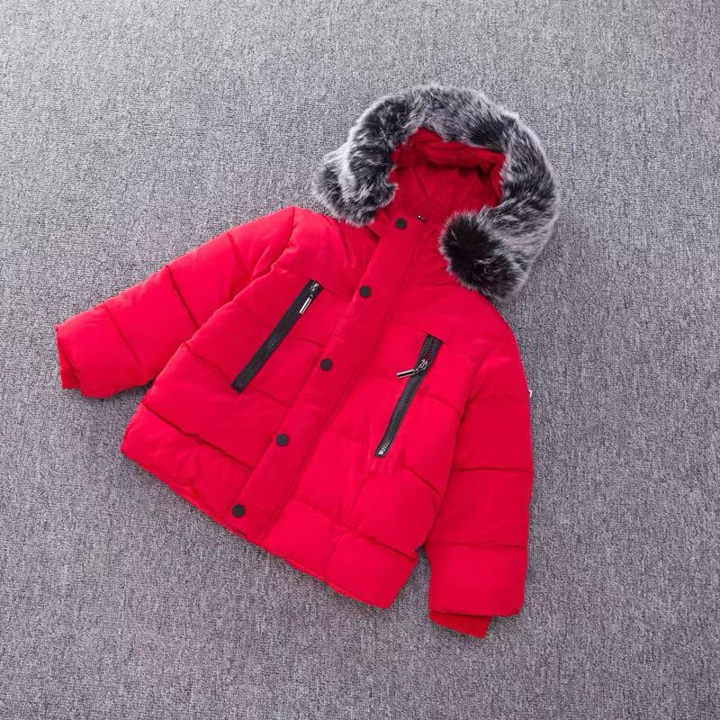 Warm Hooded Kid's Jackets