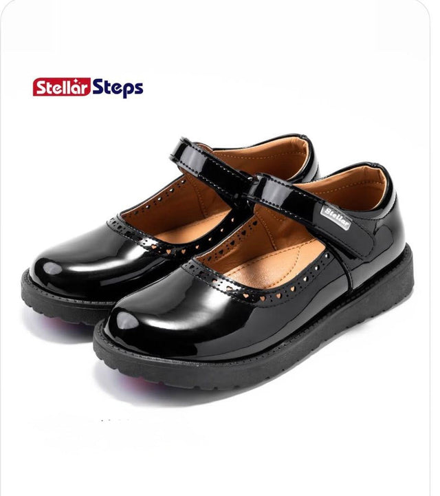 Stellar Steps Girls School Shoes