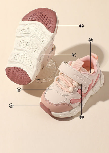QJ2007 - Lux Baby Lightweight Kids Casual Sneakers – Durable Play Shoes