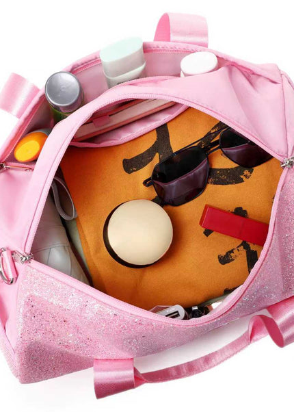 Girls' Sparkle Duffel Bag - Ballet & Swimming