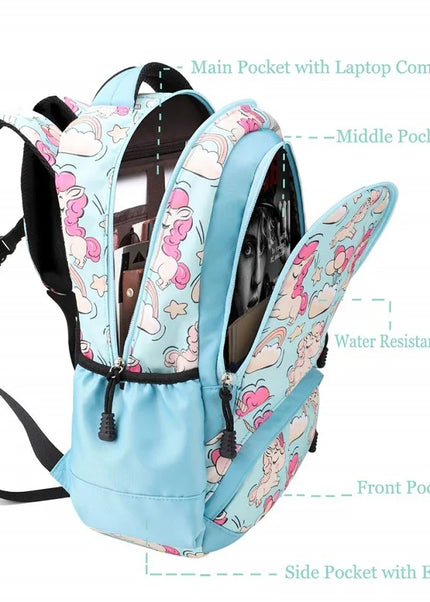 Magical Unicorn Bag Set – 3 in 1 ✨🦄