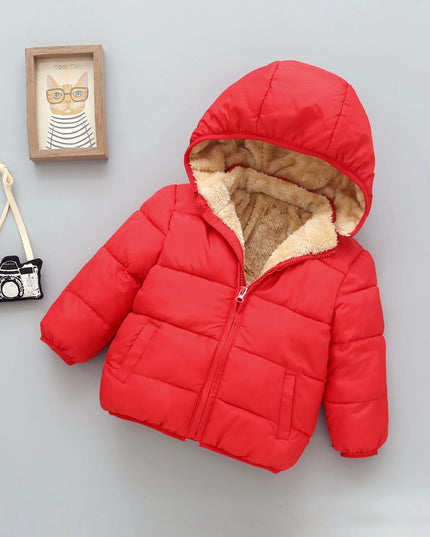 Warm Fleeced Kids Jackets