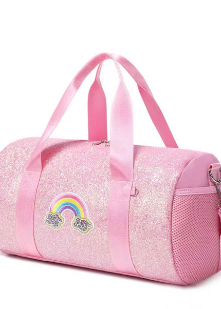 Girls' Sparkle Duffel Bag - Ballet & Swimming