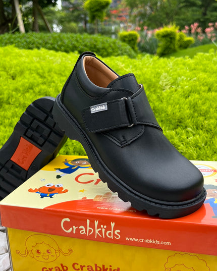 Crabkids Boys Matte School Shoes - 650308