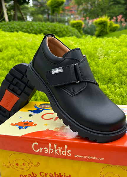 Crabkids Boys Matte School Shoes - 650308