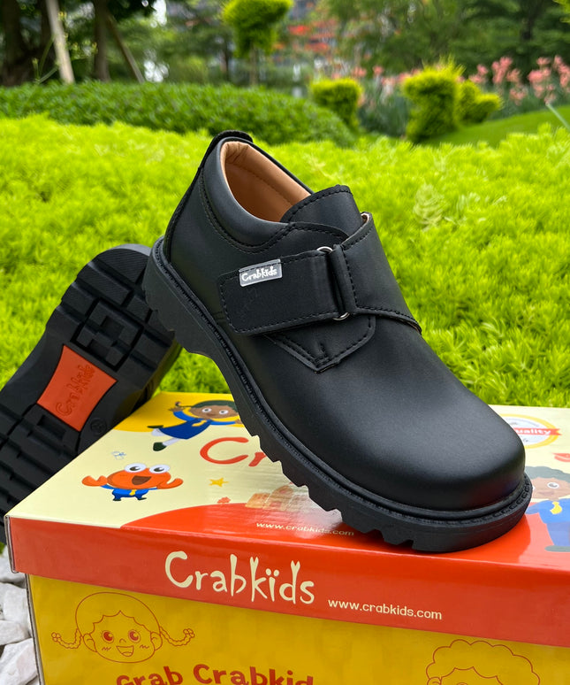 Crabkids Boys Matte School Shoes - 650308