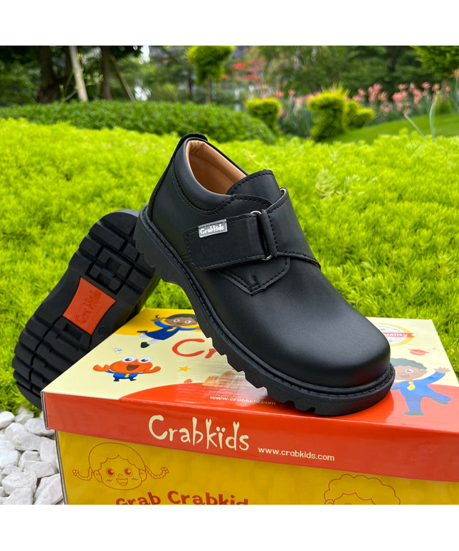 Crabkids Boys Matte School Shoes - 650308