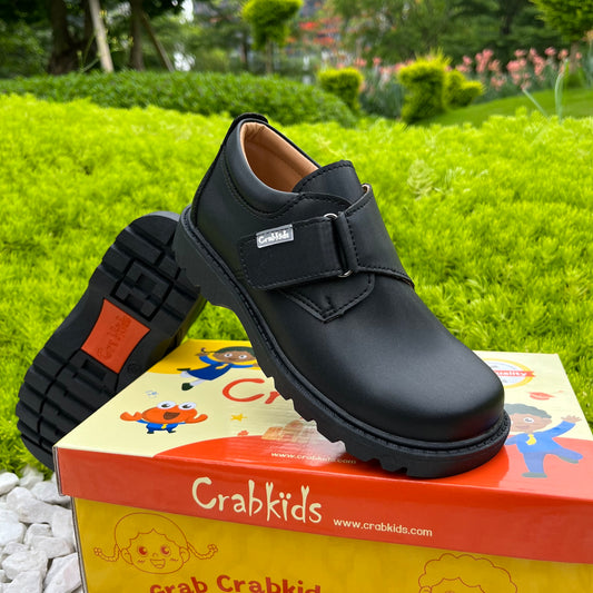 Crabkids Boys Matte School Shoes - 650308