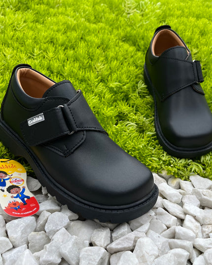 Crabkids Boys Matte School Shoes - 650308