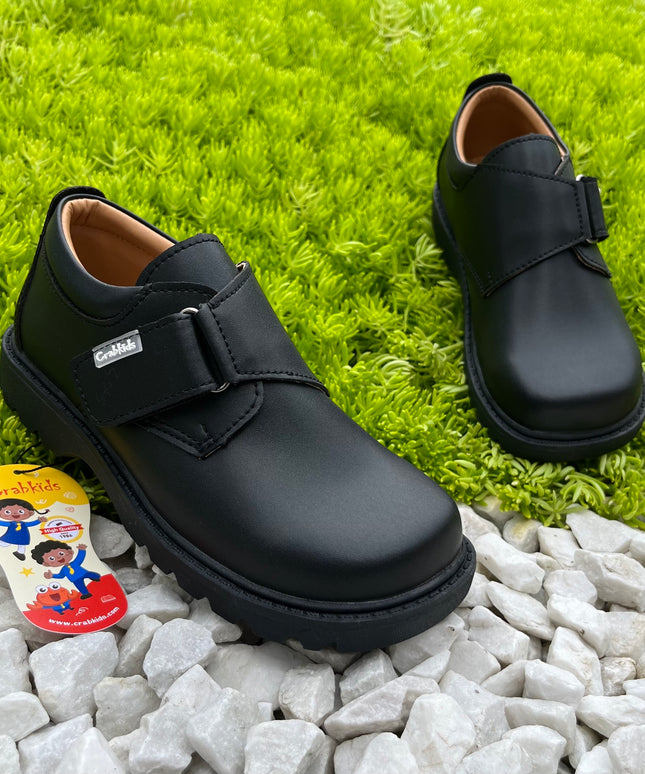 Crabkids Boys Matte School Shoes - 650308
