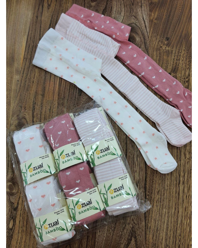 Warm Bamboo Multicolored Stockings