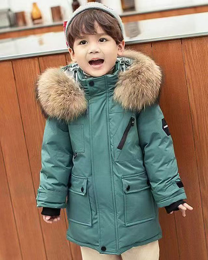 Boys Cold Season Parka Jacket – Waterproof, Warm & Quality and super Stylish Kids Jacket