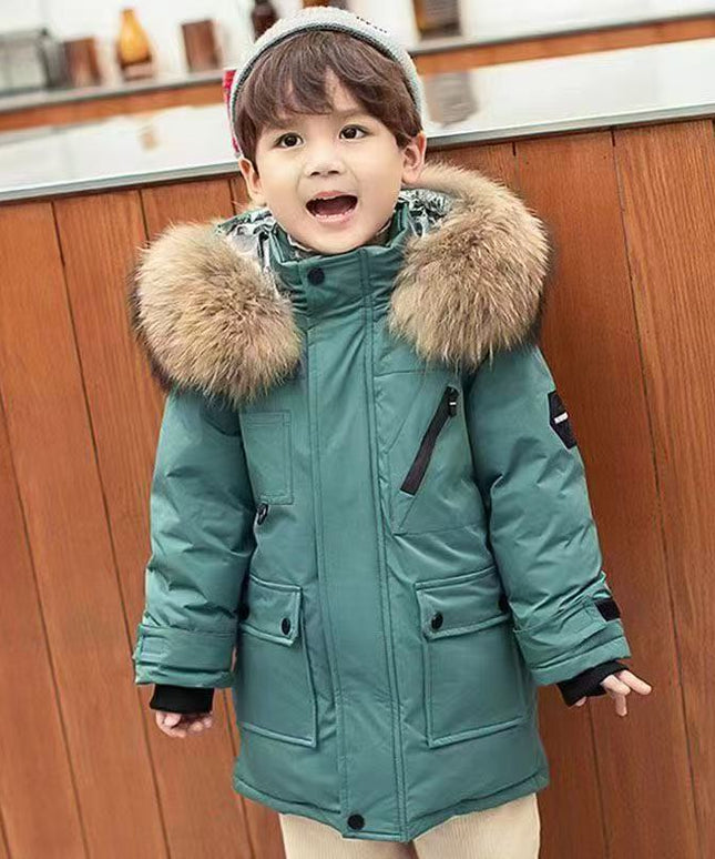 Boys Cold Season Parka Jacket – Waterproof, Warm & Quality and super Stylish Kids Jacket