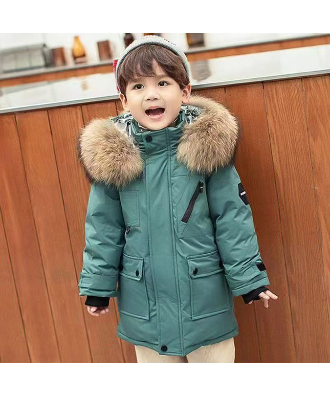 Boys Cold Season Parka Jacket – Waterproof, Warm & Quality and super Stylish Kids Jacket