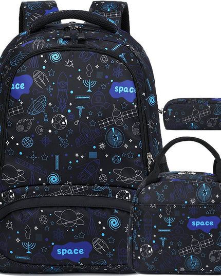Boys' 3-Piece School Backpack