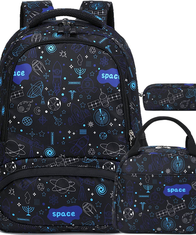 Boys' 3-Piece School Backpack