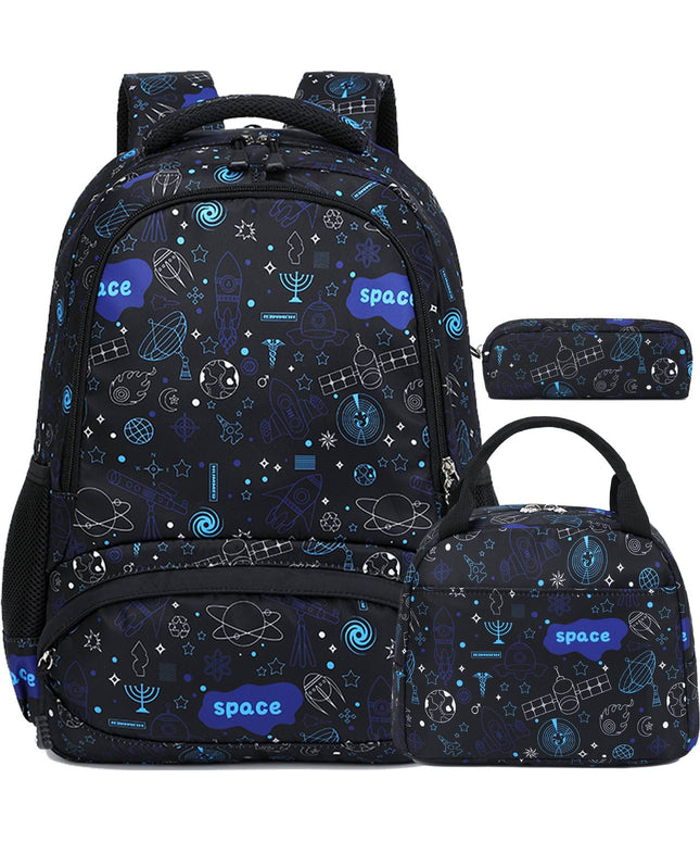 Boys' 3-Piece School Backpack