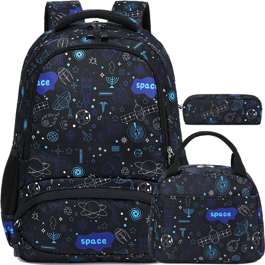 Boys' 3-Piece School Backpack