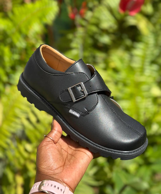 Crabkids Boys Matte School Shoes - 650305