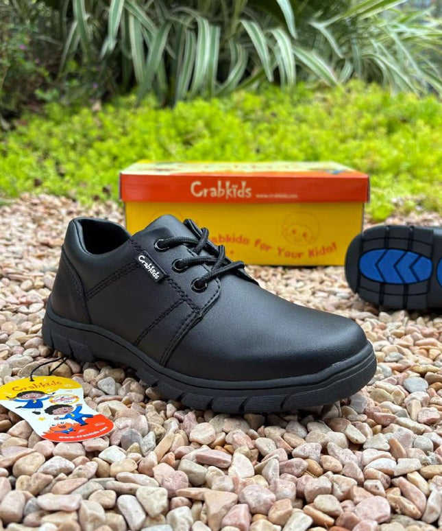 Crabkids Boys Matte School Shoes - 808146
