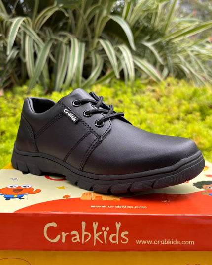 Crabkids Boys Matte School Shoes - 808146