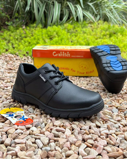 Crabkids Boys Matte School Shoes - 808146