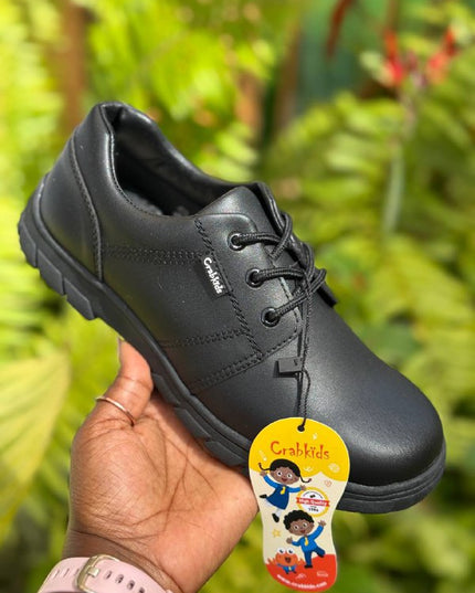 Crabkids Boys Matte School Shoes - 808146
