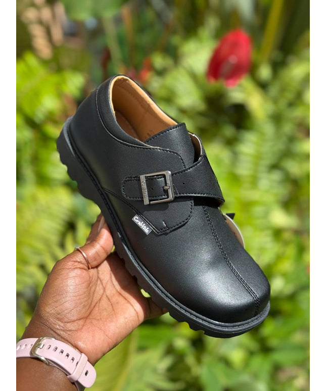 Crabkids Boys Matte School Shoes - 650305
