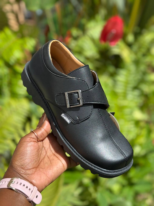 Crabkids Boys Matte School Shoes - 650305