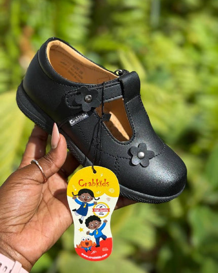 Crabkids Girls Matte School Shoes - 643404