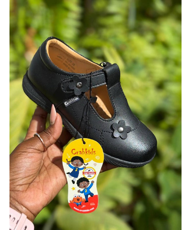 Crabkids Girls Matte School Shoes - 643404